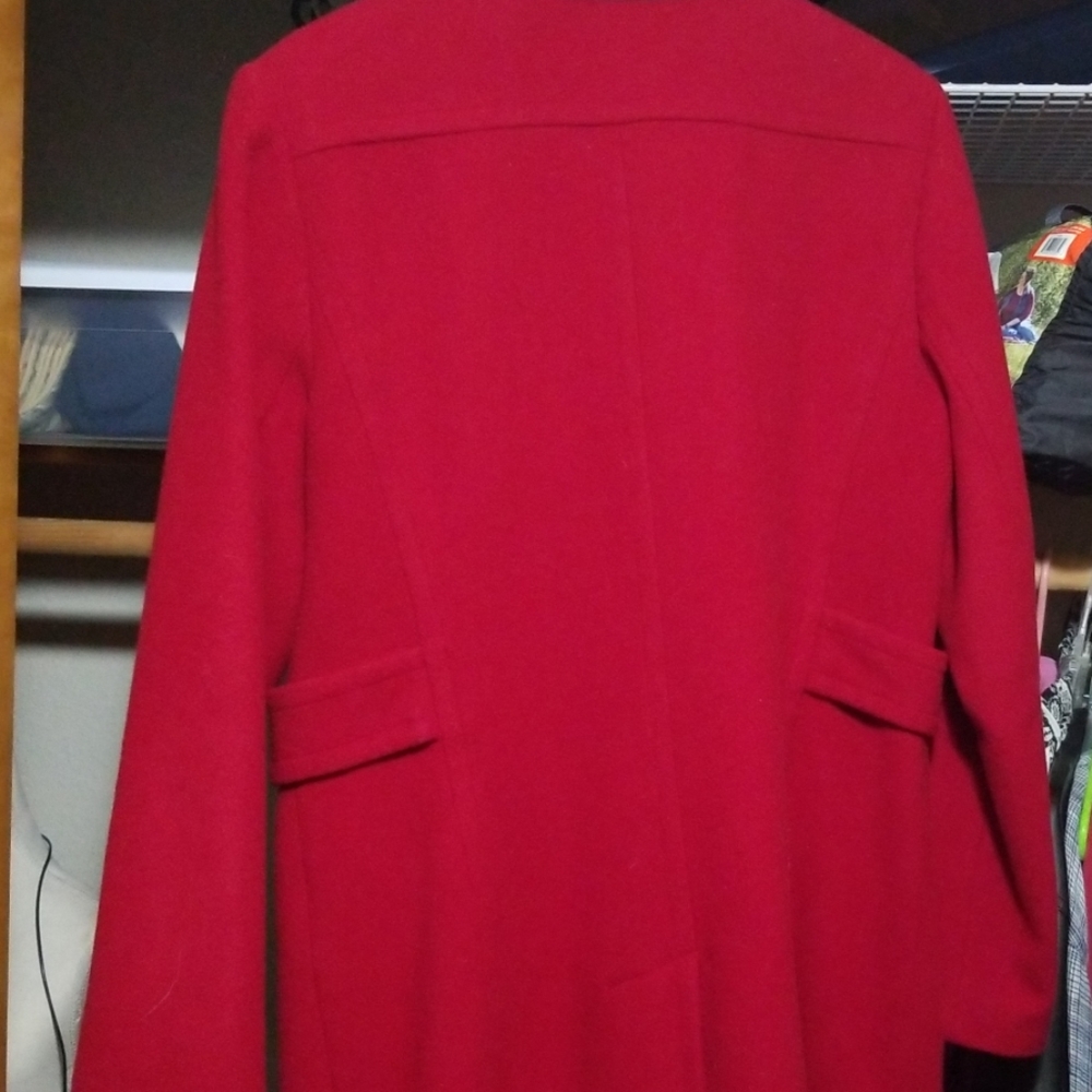 Moda International Red Wool Jacket - image 5